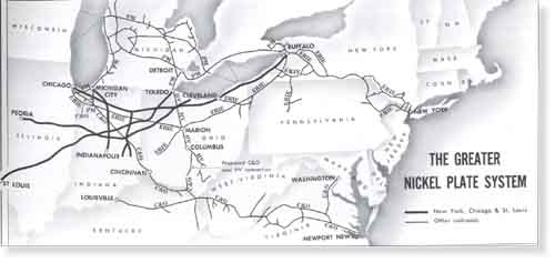 Greater Nickel Plate System -- Kalmbach Publishing, The Nickel Plate Story -- John Rehor; p.175