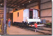 NKP caboose 141.