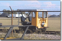 NKP track speeder.