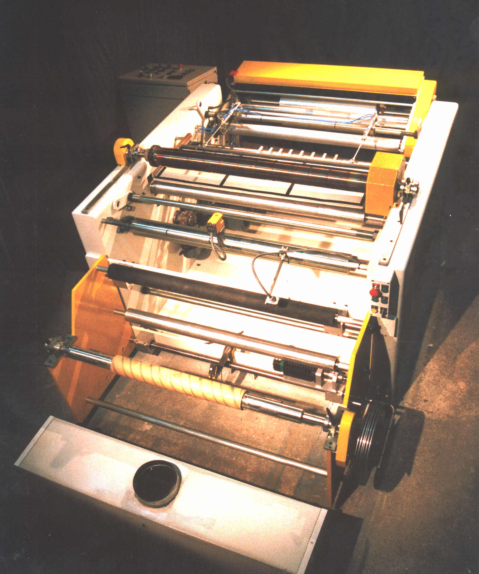 Microperforadora:vista frontal