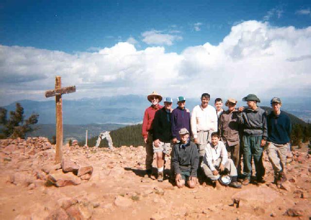 Scarlet Napes on Mt. Phillips