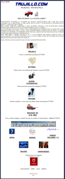 Pagina Principal de Trujiweb