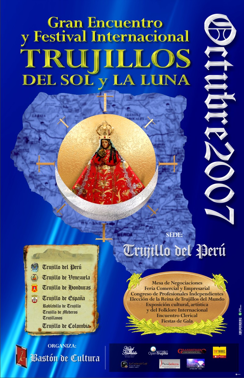 Afiche Eventos de Trujillos del Mundo