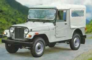 Jeep de fabricacion india - Mahindra