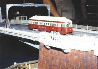 TTC 4657 on bridge