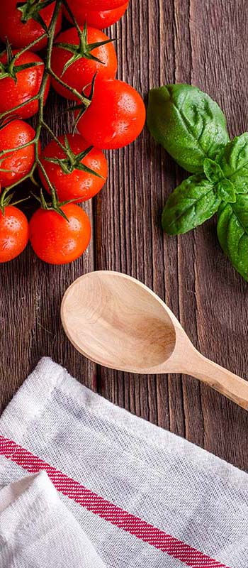 Fresh homemade Italian food