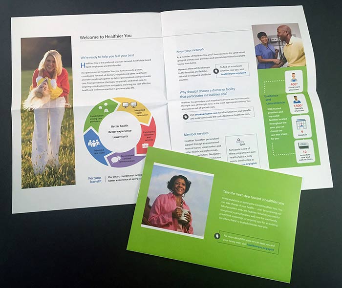 Multipage direct mail