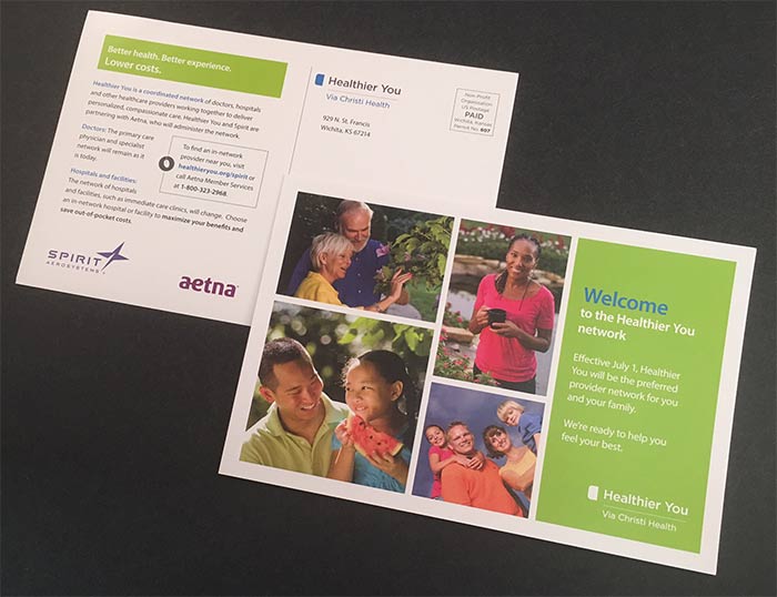 Multi-page direct mail