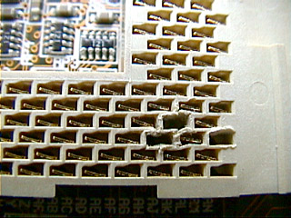 Pins removed