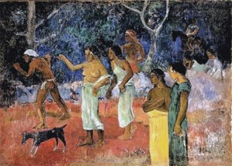  Paul Gauguin, 1896 - Cenas da vida taitiana