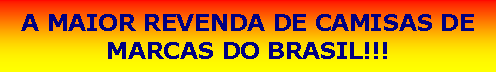 Caixa de texto: A MAIOR REVENDA DE CAMISAS DE MARCAS DO BRASIL!!!