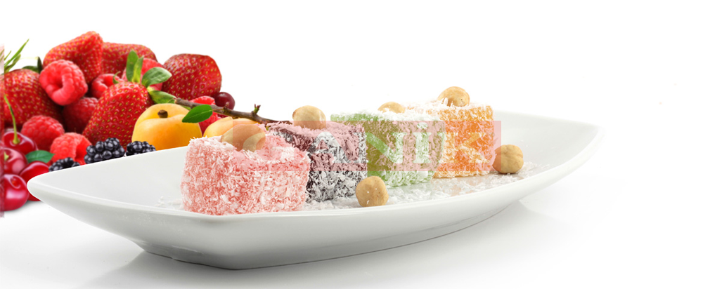 Turkish Delight with Fruit