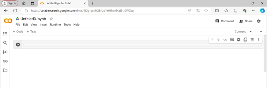 google colab