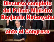 Discurso completo Benjamin Netanyahu