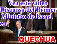 Discurso en quechua Benjamin Netanyahu