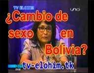 ¿Cambio de sexo en Bolivia?