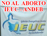 No al aborto en Bolivia