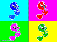 Tweety Worhol design