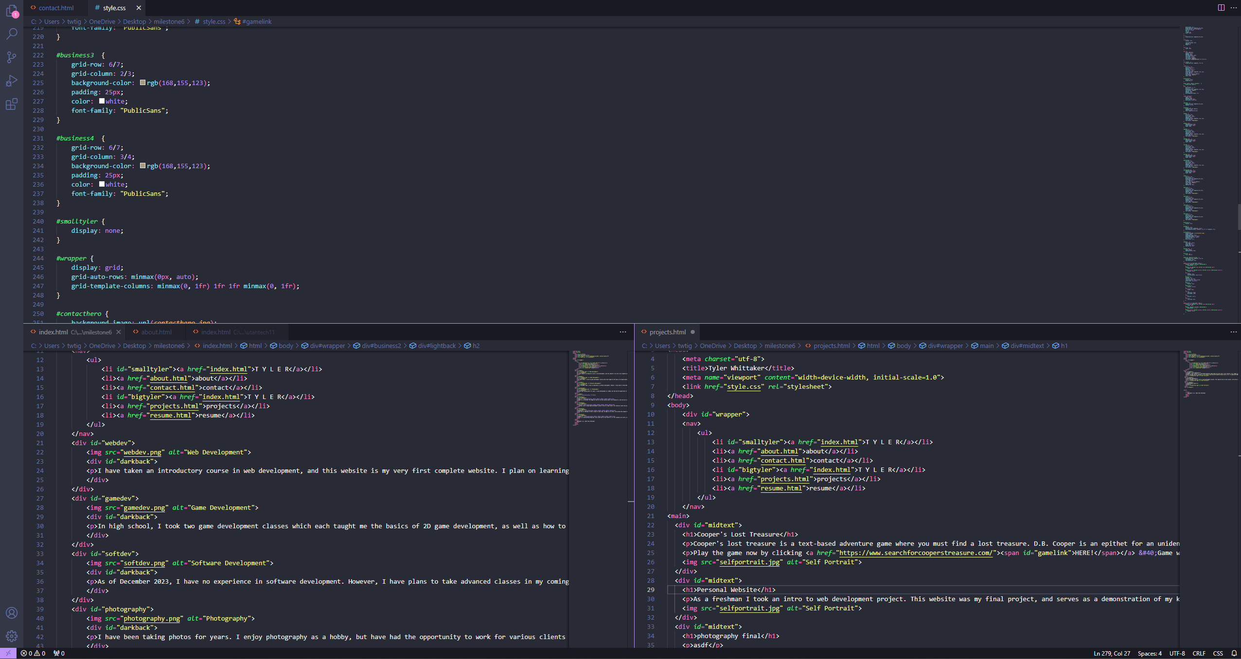 Personal Website