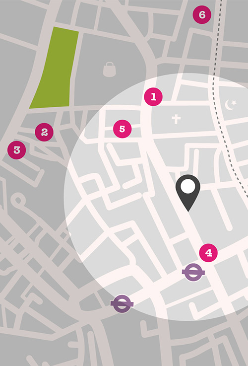 Map of TOWN