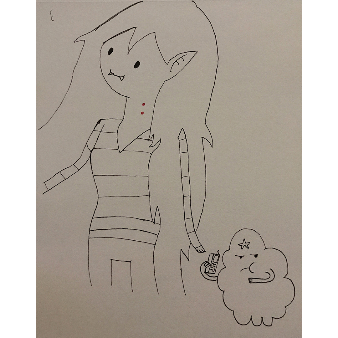 Marceline and Lumpy Space Princess