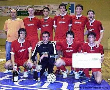 Pintures Cullell, campions de les 24 Hores de Futbol Sala