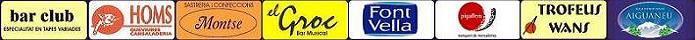 Patrocinadors oficials C.F.S. Sant Hilari