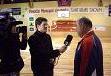 TV3 entrevistant al seleccionador