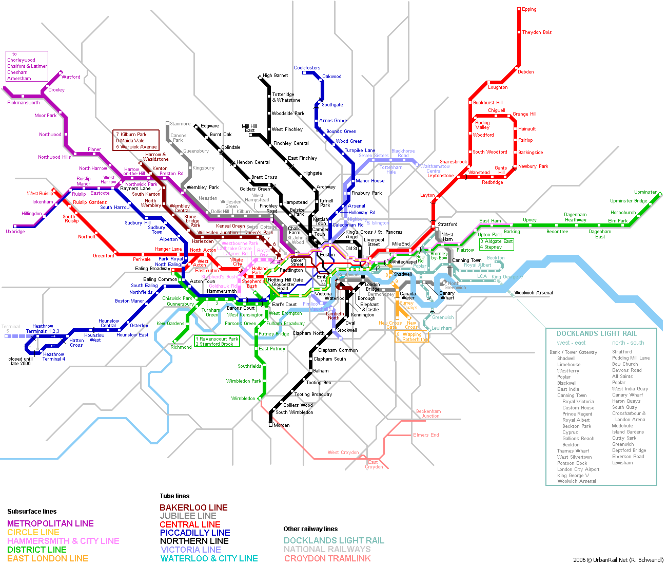 Click on map to enlarge central area > > > > > >