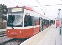 Croyden Tramlink at Therpia Lane &copy; UrbanRail.Net