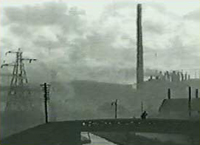 &copy;Zona industrial de Birmingham, Gr&atilde;-Bretanha