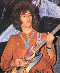 O jovem Eric Clapton