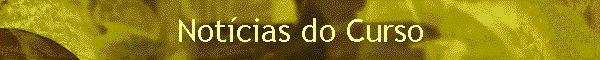 Not�cias do Curso