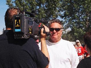 A-Channel talks to the former coach; a nutcase stalks his prey...