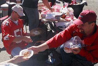 Don't light any BBQs behind these guys!