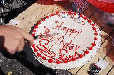 My birthday cookie cake