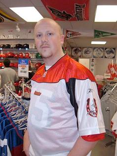 The new Stamps jerseys...
