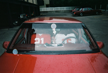 View from the hood ornament's point of view!