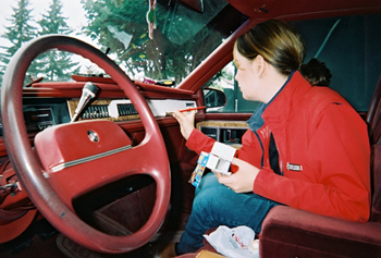 Jen removes all evidence of wood trim