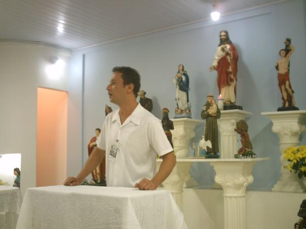 Diretor da Associa��o d� as boas-vindas aos participantes