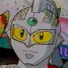 Anime capture. Looklook, he has a mouth :D