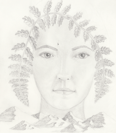 Gaea. The smudge is from the scanner. Which, incidentally, is quite broke at the moment.