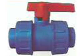 double union ball valve