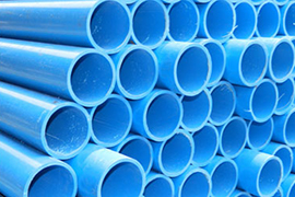 upvc blue pipes