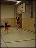Oliver Lange und Hannes Tonak beim Aufw�rmen