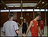 Shakehands vor dem Spiel gegen Bad Berleburg