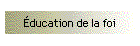 Groupes de foi