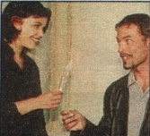 Tanja mit Felix' Cousin Nicolas