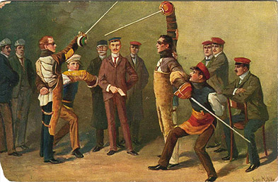 Schlager postcard