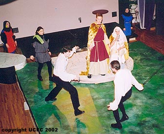 The duel from Hamlet
